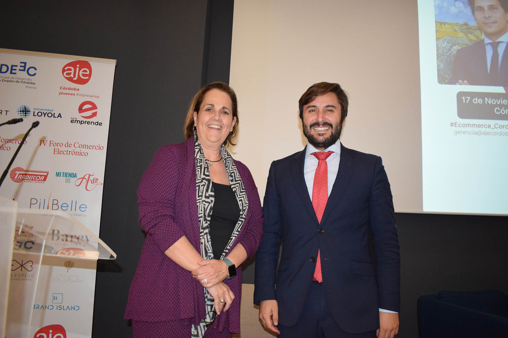 El IV Foro de Comercio Electrónico de AJE Córdoba, financiado por el IMDEEC, da las claves para desarrollar negocios en Internet