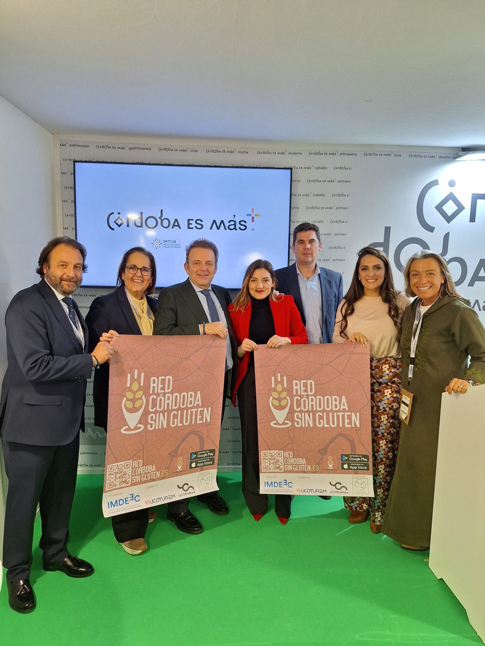 La Asociación de Celíacos de Córdoba y el IMDEEC presentan en FITUR la Red de Establecimientos Sin Gluten
