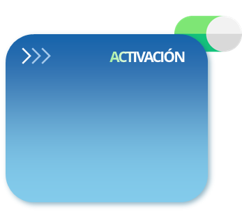 Tarjeta Activación